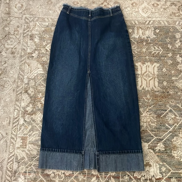 Vintage Maxi denim skirt - Picture 2 of 3
